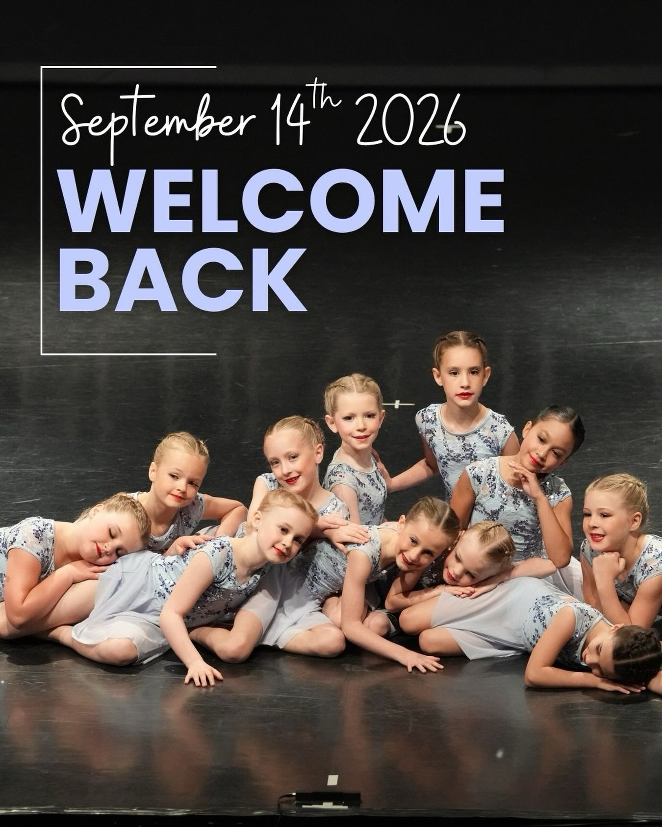 Welcome Back Dancers!! 

We are so excited to start our 15th season! 

We can’t wait to see you all back in the studio THIS WEEK!!🪩🩰