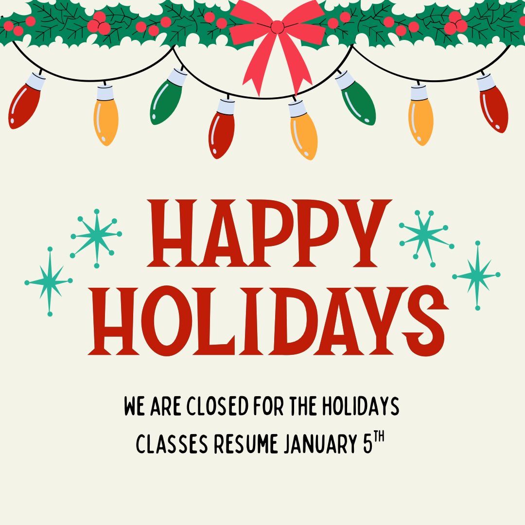 Happy Holidays!! 

Wishing you and your loved ones a happy, healthy and wonderful holiday season! 

We are closed for the holidays and will be back on January 5th, 2026!

See you in the new year!