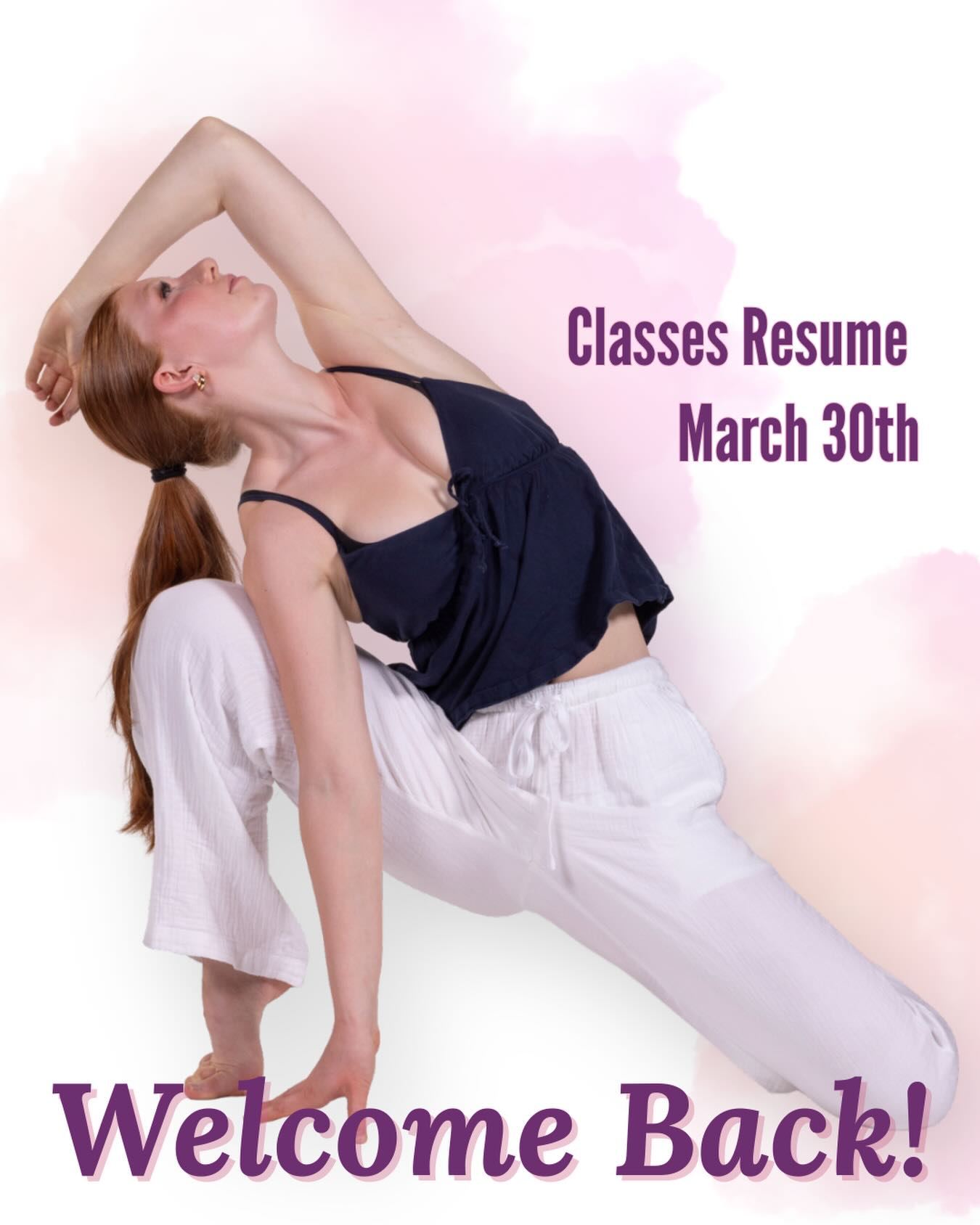 Classes are back on today!!

We hope everyone had a wonderful Spring Break! We can’t wait to see you back in the studio 💜🩰
