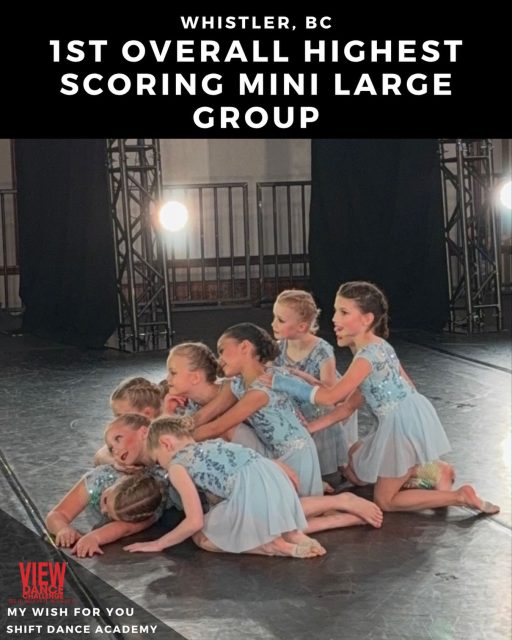 What an incredible weekend in Whistler!! 

Congratulations to all our Full Competitive dancers who competed at the @viewdancechallenge last weekend!

So proud of our littles for receiving the 1st 🥇 Overall Highest Scoring Mini Large Group of the competition!! 🏆
