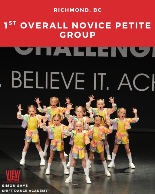 Congratulations to our Novice dancers who competed at View Richmond!
Extra shout out to Cuba hip hop, Brazil lyrical and Maddie & Avery for their FIRST OVERALL placements of the competition!!