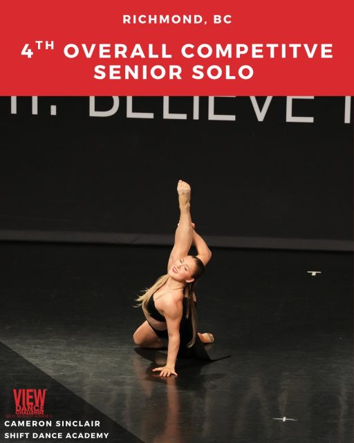 Congratulations to our all our Competitive Solos and Duos that competed at View Richmond!
Special congratulations to Cameron, Julia, Stella and Zadie! 
Cameron: 4th overall Senior Solo
Cameron & Julia: 2nd overall competitive senior duo Stella & Zadie: 4th overall Intermediate duo