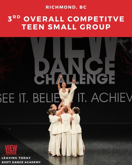 Congratulations to our NYC Dancers on their OVERALLS at View Richmond!
NYC Lyrical: 3rd Overall Competitive Teen Small Group 
NYC Contemporary: 4th Overall Competitive Teen Small Group  NYC Hip Hop: 5th Overall Competitive Teen Small Group